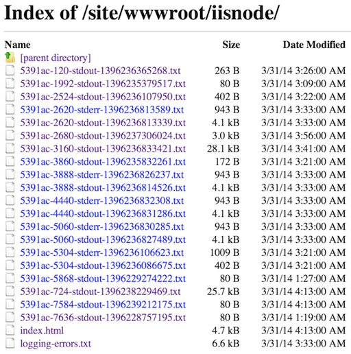 Azure Logs