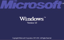 IBM PC AT w/EGA, Windows 3.00